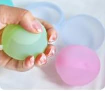 Miniatura 2 de 12 globos de agua reutilizables  Paquete multicolor  Silicona suave  Globos de llenado rápido  Splash  Diversión  Patio al aire libre