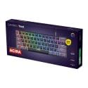 GXT 867 Acira Tastiera Meccanica 60% QWERTY US, Tasti a Doppia Funzione, Illuminazione RGB, Tastiera Mini Gaming Programmabile USB 60% PC Laptop - Nero/Grigio - Tastiera gaming - Immagine 5