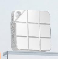TICFOX Disque dur externe SSD de 1 To, jusqu'à 1000 Mo/s, petit, blanc