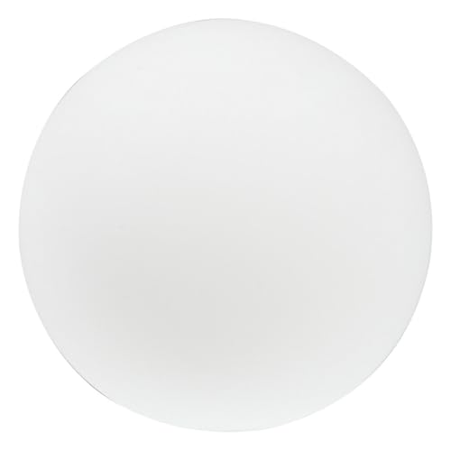 NOLITOY Pantalla de Cristal de Lámpara Esmerilado 13,8 Cm Diámetro 5-6 Cm Bola Blanca Mate Repuesto para Lámpara de Techo y Ventilador de Techo Accesorios Iluminación Hogar Oficina