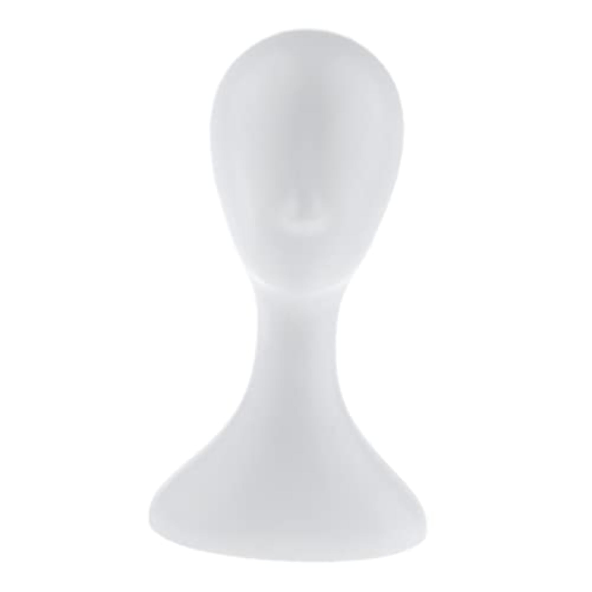 4x White Mannequin Head Display Stand for Wigs and Hats