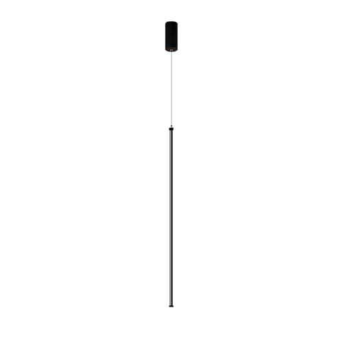 Luminaires de cuisine suspendus et lustre réglable noir pour table à manger