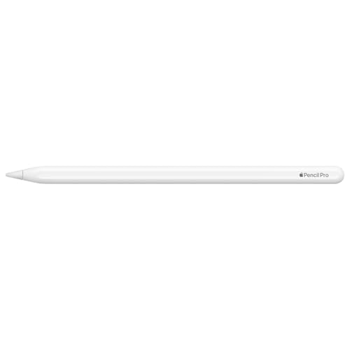 Apple Pencil Pro: Advanced Tools, Pixel-Perfect Precision, Tilt and Pressure Sensitivity, and Industry-Leading Low Latency for Note-Taking, Drawing and Art. Attaches, Charges and Pairs Magnetically.