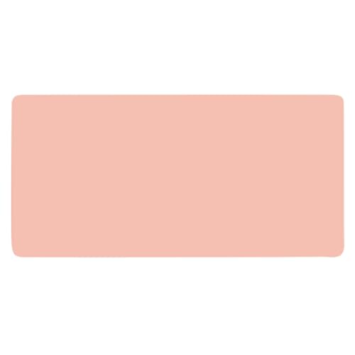 Leather Desk Pad Mat 24 X 12 Inch Large Desk Matt for Desktop,Waterproof Non-Slip Desk Mat for Keyboard and Mouse,Laptop Desk Blotter,Mousepad,Black Desk Mat for Work Gaming Home Office