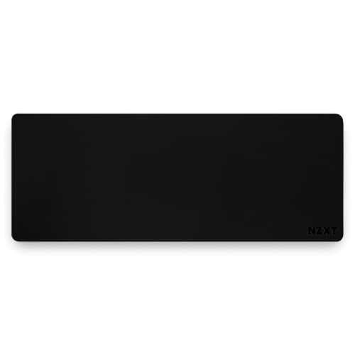 Image of NZXT Mouse Pad MXL900 - MM-XXLSP-BL - 900MM X 350MM - Stain Resistant Coating - Low-Friction Surface - Soft and Smooth Surface - Non-Slip Rubber Base - Black