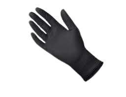 MEDELITE MEDSERVE Powder-Free Black Nitrile Gloves | Food Grade Disposable Examination Hand Gloves, Surgical and Multipurpose use | Pack of 100 | Non-Sterile (Large) (B0D4TDSY5Q) Amazon Price History, Amazon Price Tracker