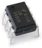 10 pieces/pk, LM555 LM555CN 555 (IC TIMER) (8 pins DIP)