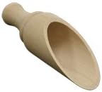 Round Wood Scoops-Bag of 150