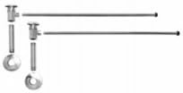 Mountain Plumbing MT6910-NL-PEW Pewter Universal Lavatory Supply Kit - Angle