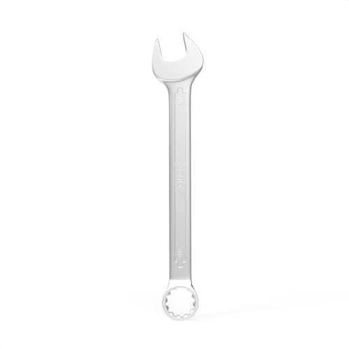 Image of Groz Combination Spanner 46mm, Length 515mm | DIN 3113 Standards | Chrome Vanadium, Matt Satin Chrome Combination Wrench Tool | CSP /DIN /46G