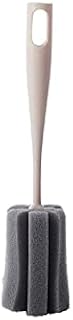 NINOMA Bathroom Cleaner Brush. Sponge Cleaning Brush - Long Handle with Soft Foam Sponge for Home,Made ABS Material