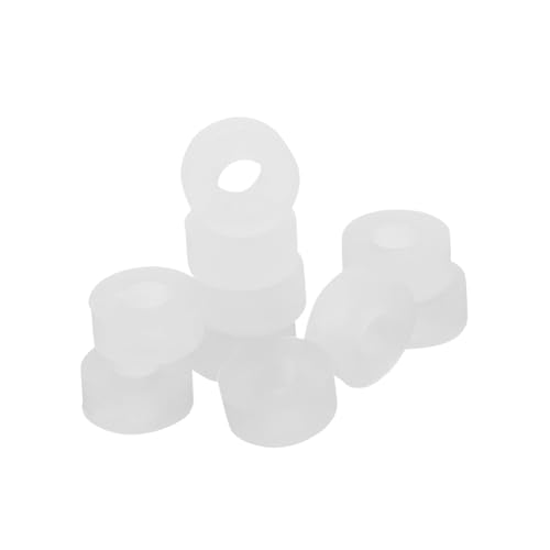 Parliky 10pcs Tire Inflator Valve Core Sealing Ring Durable Inflation Nozzle Ring for Leakproof Air Chuck Compact Tire Valve Seal for Cars and Bicycles