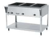 vollrath 38213 servewell electric sl-hot food table with three wells 4634w x 29-1234d x 3434h 120v 2100 watts