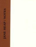 Jane Heap / Notes 089756023X Book Cover