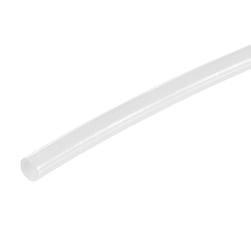 sourcing map 3.28ft PTFE Tubing Hose 8mm ID x 11mm OD White