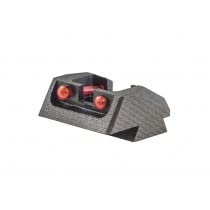 Fusion Firearms 1911 Mil Spec Red Fiber Optic Rear Fixed Sight