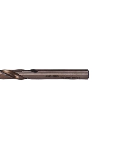 Image of Century Drill & Tool 26817 Cobalt Drill Bit, 17 /64 inch, Pro Pack of 3 | Straight shank, 4-1 /8 inch overall length, 135 point, cuts stainless steel, hard metals & metal