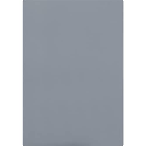 Rubber Stamp Sheet for Laser Engraving Machine, A4 Rubber Stamp Sheet for Laser Cutter Soft Rubber Sheet for Stamps (Light Gray, 1 Pack)