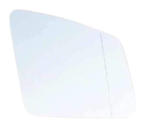 Miroir asphérique chauffant pour rétroviseur Benz W204 W205 GLC avec angle mort intégré