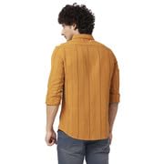 Image of Spykar Men's Slim Fit N /A Full Sleeve Striped Casual Shirts