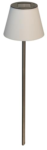 Image of Luxform, Maspalomas Solar Lights for Outdoors, Solar Lamps, Patio Decoration, Solar Floor Lamp Outdoor, Sunlight Lamp, Plastic, Black