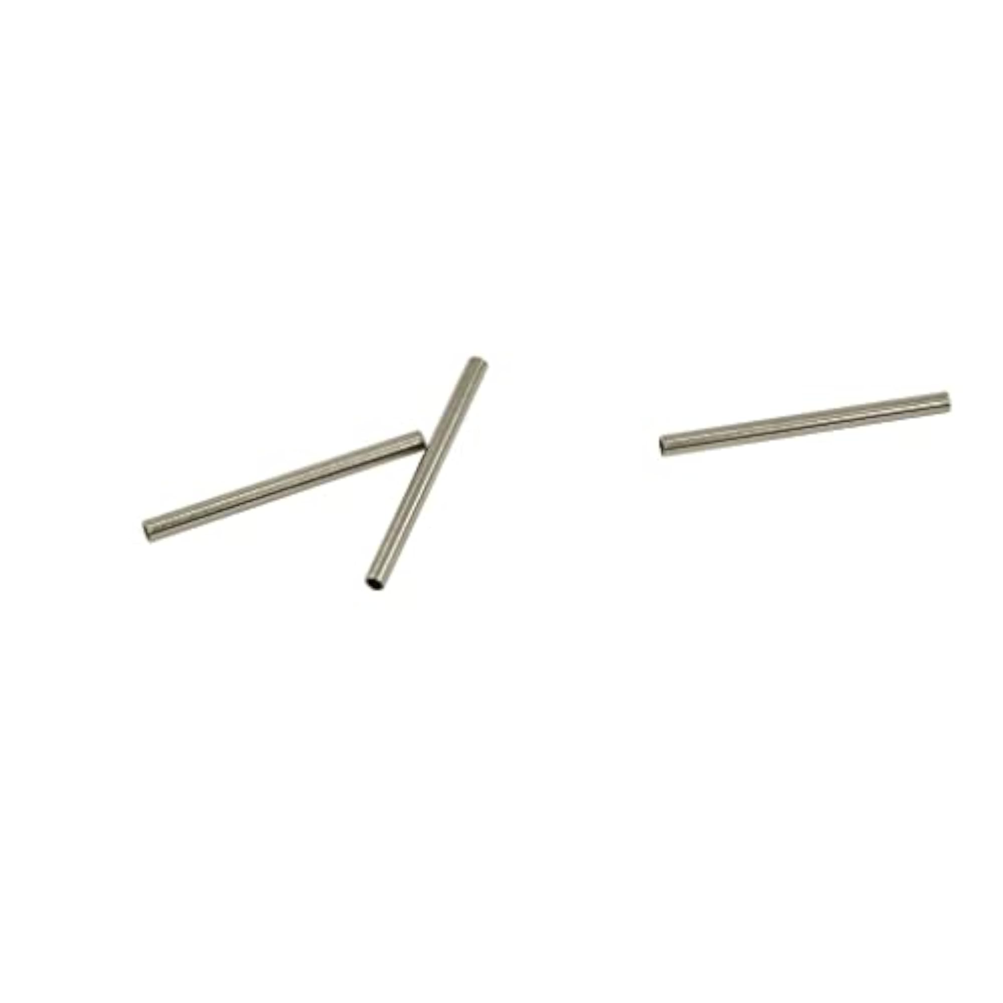 Brass Smooth Straight Tube Spacer Beads for Jewelry Making