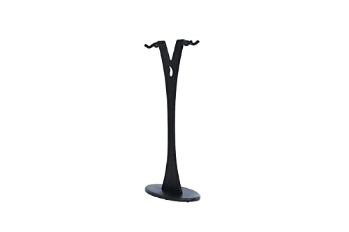 Ruach GS-1 Double support en bois pour guitare acoustique et électrique Noir - Les Beatles, Paul McCartney, John Lennon, RIngo Starr, George Harrison Ruach GS-1 Double support en bois pour guitare acoustique et électrique Noir – Image 4