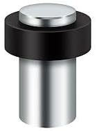 Deltana Round Universal Floor Bumper 3", Solid Brass (Brushed Brass)