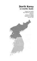 Hardcover North Korea: A Country Study Book