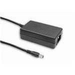 Mean Well GS15A-5P1J Desktop AC Adapters 15W 18V 0.83A, 1 Output, Enclosed, IEC 320-C14 3 Pole AC Inlet, DC P1J Positive Center Barrel Plug, 2.1mm I.D. x 5.5mm O.D. x 11mm, Input: 90~264 VAC