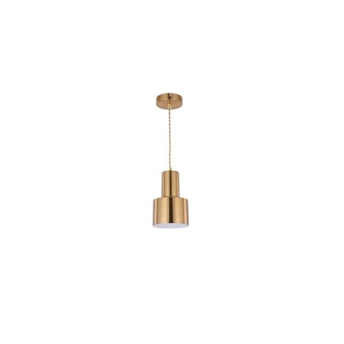 Lustre en fer doré suspendu pour éclairage salon et chambre