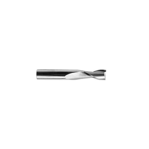 Image of HHIP 8003-0018 Uncoated Solid Carbide Single End Mill, 2-Flute, 3 /16 inch Diameter, 3 /16 inch Shank, 5 /8 inch Flute Length
