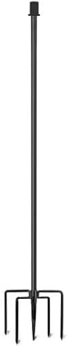 Smart Bird Feeder Pole Stand – Upgraded Wide & Sturdy Metal Design for Outdoor Use | Compatible Only with Feathersnap Smart Feeders