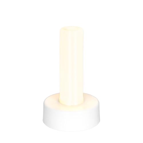 Ideen mit Herz | LED-Säule | Stimmungslicht | LED-Licht für Laternen | 13 cm hoch | batteriebetrieben | mit Timer (Warmweiß)