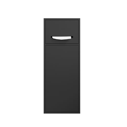 Douche en acier inoxydable avec panier intégré pour résoudre le manque de rangement