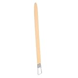 Angoily Bambus Clay Sculpting Tool mit Gezahntem Rand Vielseitiges Töpferwerkzeug für Modelliermasse Langlebig und Flexibel für Anfänger und Profis für Keramikgestaltung