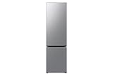 samsung frigorifero combinato, 387 litri, no frost, inox [classe efficienza energetica b]