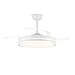 Imagen de wonderlamp Ventilador LED aspas plegables Miso Evo Blanco 72W con Memoria de encendido