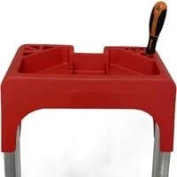 Scala Alluminio 4 Gradini - Portata 150 Kg Certificata EN 131 Per Casa E Professionisti - Foto 4