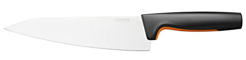 Fiskars Kochmesser, Groß, Functional Form, Gesamtlänge: 32 cm, Japanischer Edelstahl/Kunststoff, 1057534