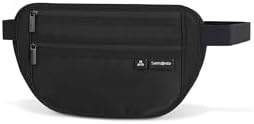 Samsonite Travel Essentials RFID Money Belt, Black, 10cm