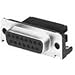 747812-6, Conn D-Subminiature SKT 9 POS 2.74mm Solder RA Thru-Hole 9 Terminal 1 Port