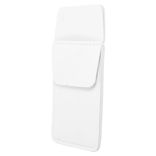 WEKADRIN Caja de la Pluma Tarjetero Transparente para cordón portalápices de Bolsillo portalápices Inicial Protector de Bolsillo para Camisa de Hombre Pluma Fuente PU