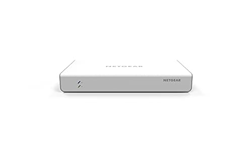 NETGEAR 10-Port Gigabit Ethernet Smart Managed Pro PoE Switch with Insight Cloud Management (GC510PP) - with 8 x PoE+ @ 195W, 2 x 1G SFP, Desktop/Rackmount
