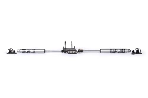 BDS2022DF - Dual Steering Stabilizer Kit w-FOX 2.0 Performance Shocks - Compatible with Ford F250-F350 Super Duty (05-26) 4WD