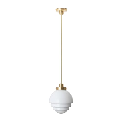 Lampe Suspendue Citrus Small Laiton Luminaire Anti Éblouissement Deco