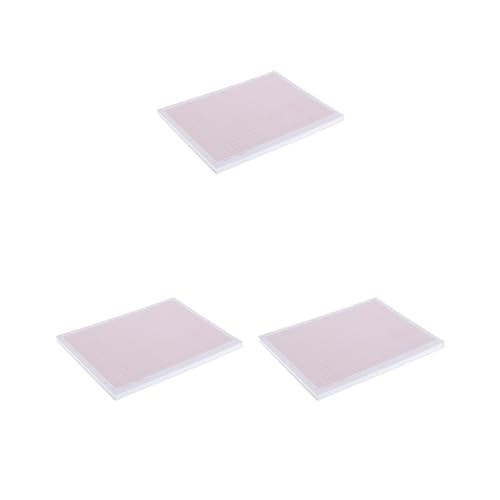 Papier quadrillé A4 grands carreaux lot de 3 paquets 100 feuilles mobiles perforées