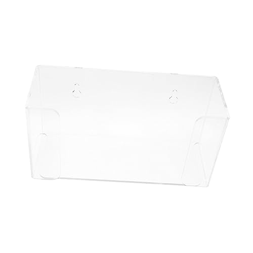 HEALSOPTHY 1 Pieza Caja De Almacenamiento De Acrílico Titular Estuche De Tejido
