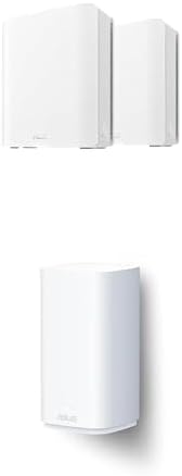 Bundle of ASUS BT8 Tri-Band WiFi 7 Mesh, 14 Gbps, 5,900sq.ft. (2pk) Security and Parental Control, 4G&5G Mobile Tethering + BD5 Outdoor Dual-Band WiFi 7 Mesh, 5000 Mbps, 2500 sq. ft, IP65, PoE Powered