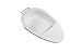 PEPE Mobility - Bed Pans for Elderly Females, Easy to Clean, Comfortable, with Handle, Portable, White